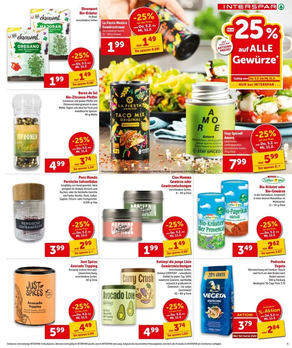 Interspar Flugblatt (ab 05.02.2026) - Angebote und Prospekt - Seite 9