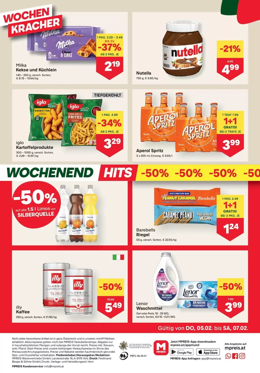 MPreis Flugblatt (ab 05.02.2026) - Angebote und Prospekt - Seite 16