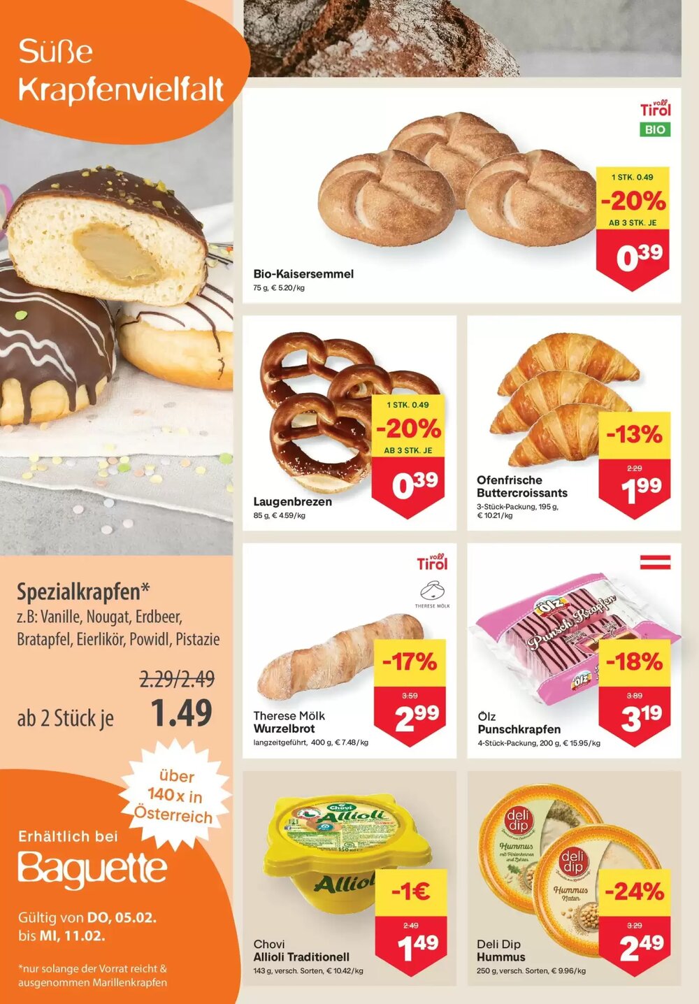 MPreis Flugblatt (ab 05.02.2026) - Angebote und Prospekt - Seite 4