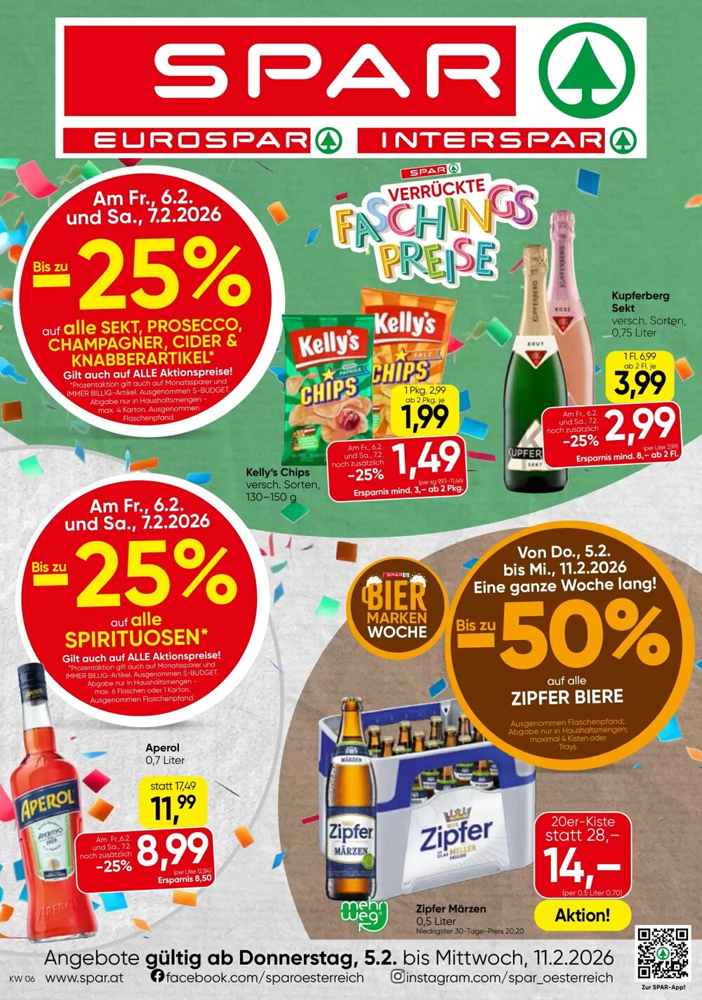 Spar Flugblatt (ab 05.02.2026) - Angebote und Prospekt - Seite 1