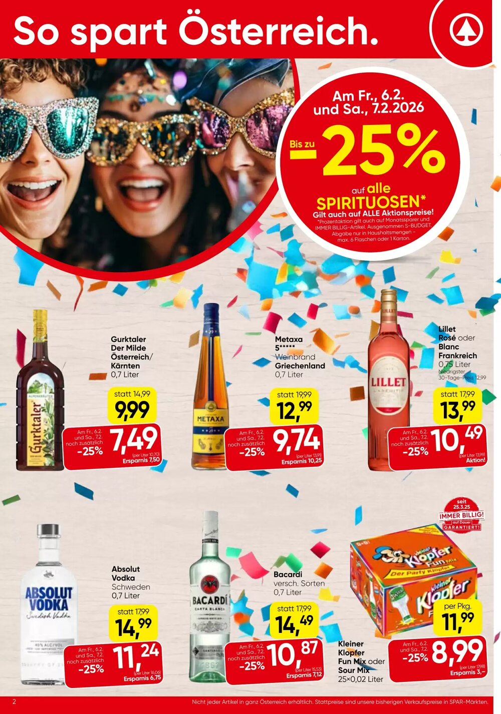 Spar Flugblatt (ab 05.02.2026) - Angebote und Prospekt - Seite 2