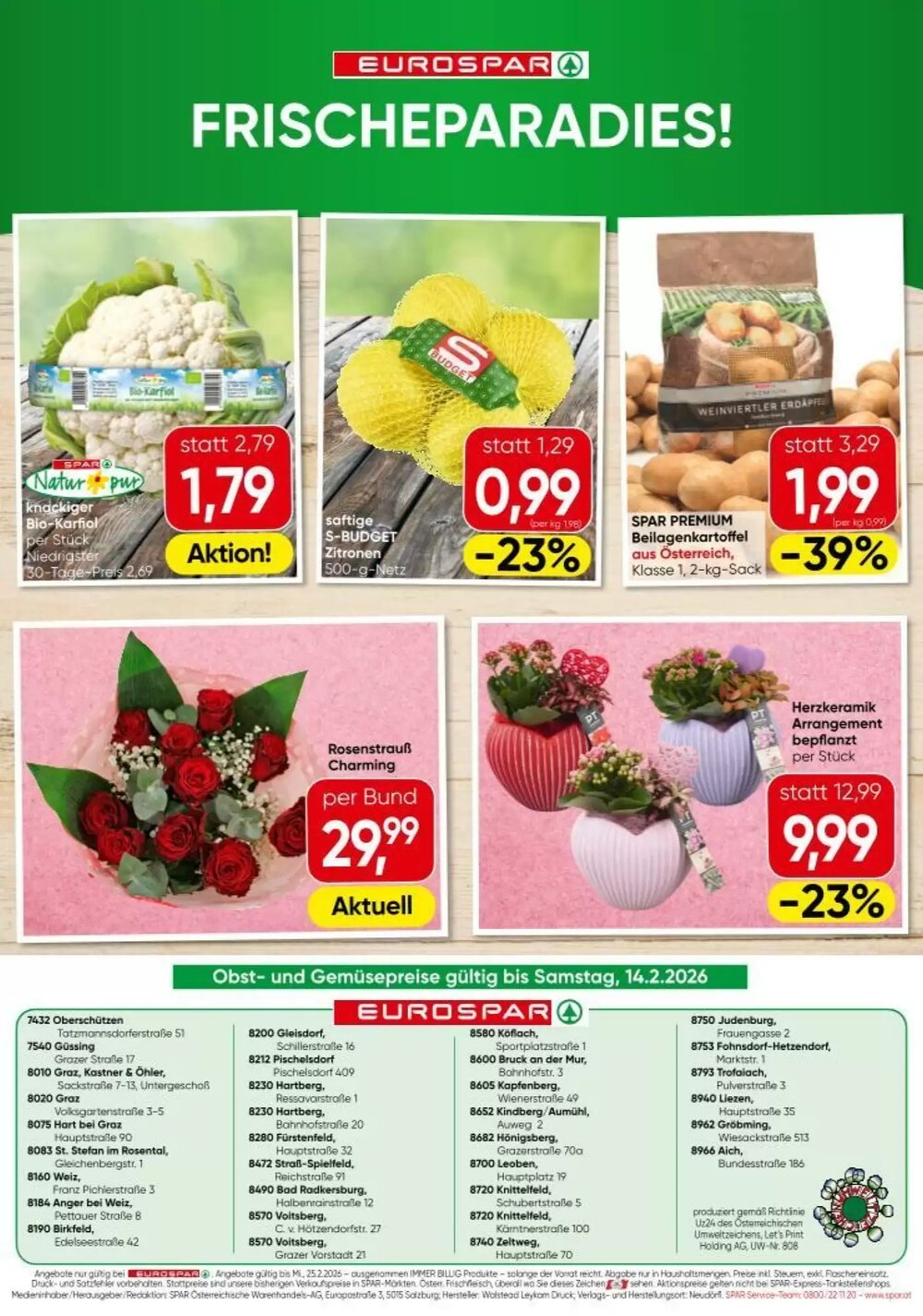 Eurospar Flugblatt (ab 06.02.2026) - Angebote und Prospekt - Seite 16