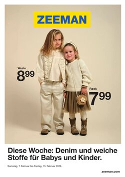 Zeeman Flugblatt (ab 07.02.2026) - Angebote und Prospekt