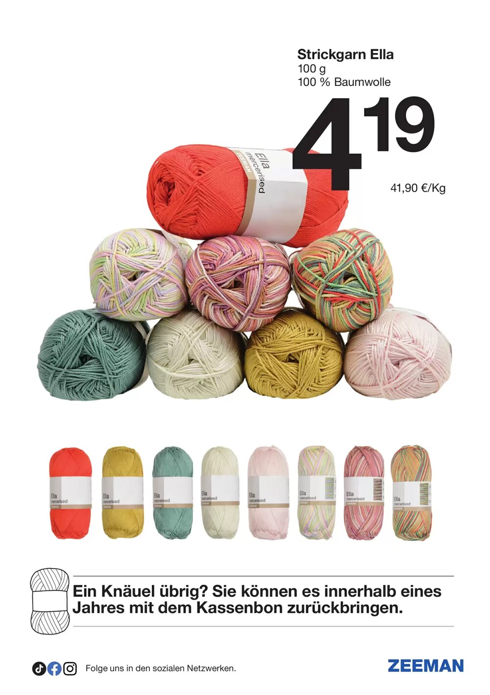 Zeeman Flugblatt (ab 07.02.2026) - Angebote und Prospekt - Seite 21