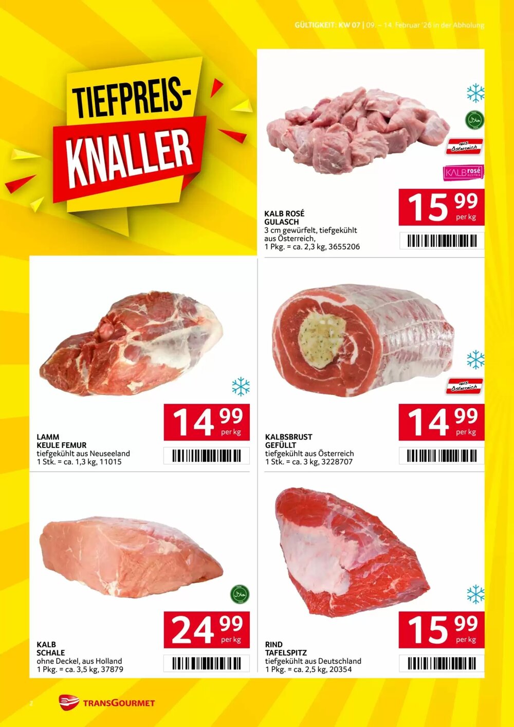 Transgourmet Flugblatt (ab 09.02.2026) - Angebote und Prospekt - Seite 2