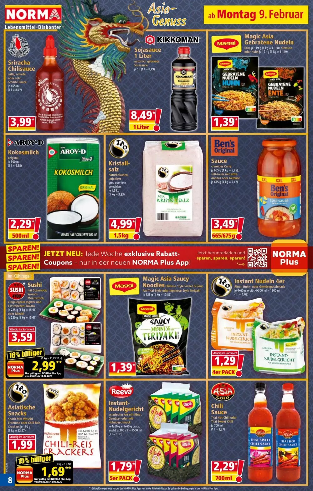 Norma Flugblatt (ab 09.02.2026) - Angebote und Prospekt - Seite 8