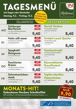 Interspar Restaurant Flugblatt (ab 09.02.2026) - Angebote und Prospekt