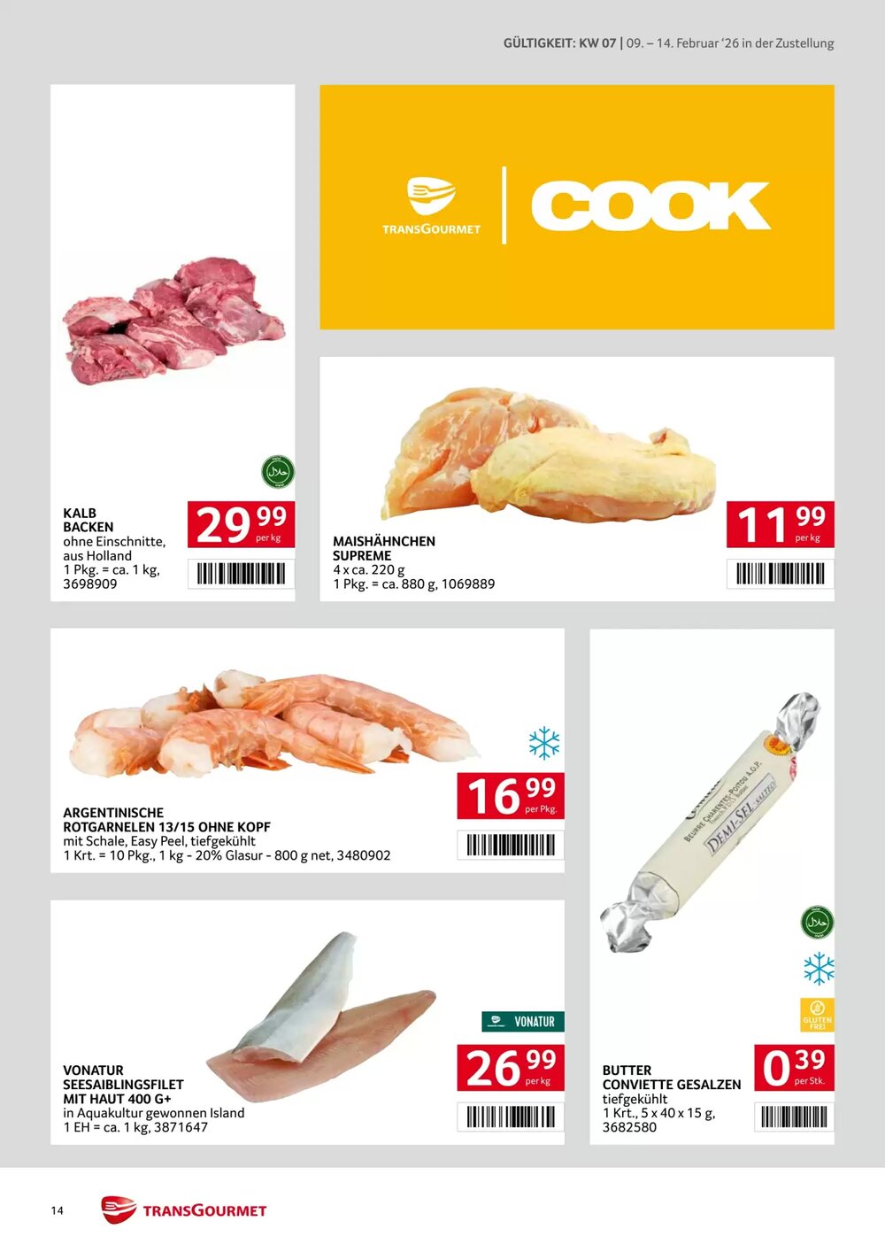 Transgourmet Flugblatt (ab 09.02.2026) - Angebote und Prospekt - Seite 14