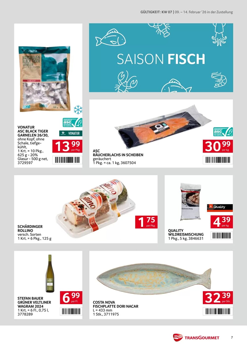 Transgourmet Flugblatt (ab 09.02.2026) - Angebote und Prospekt - Seite 7