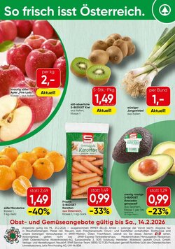 Spar Flugblatt (ab 09.02.2026) - Angebote und Prospekt