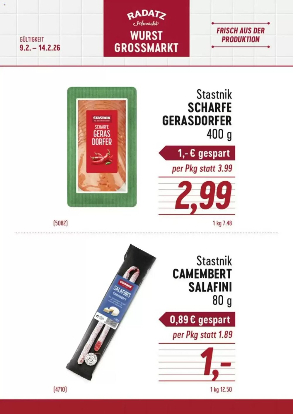 Radatz Flugblatt (ab 09.02.2026) - Angebote und Prospekt - Seite 2