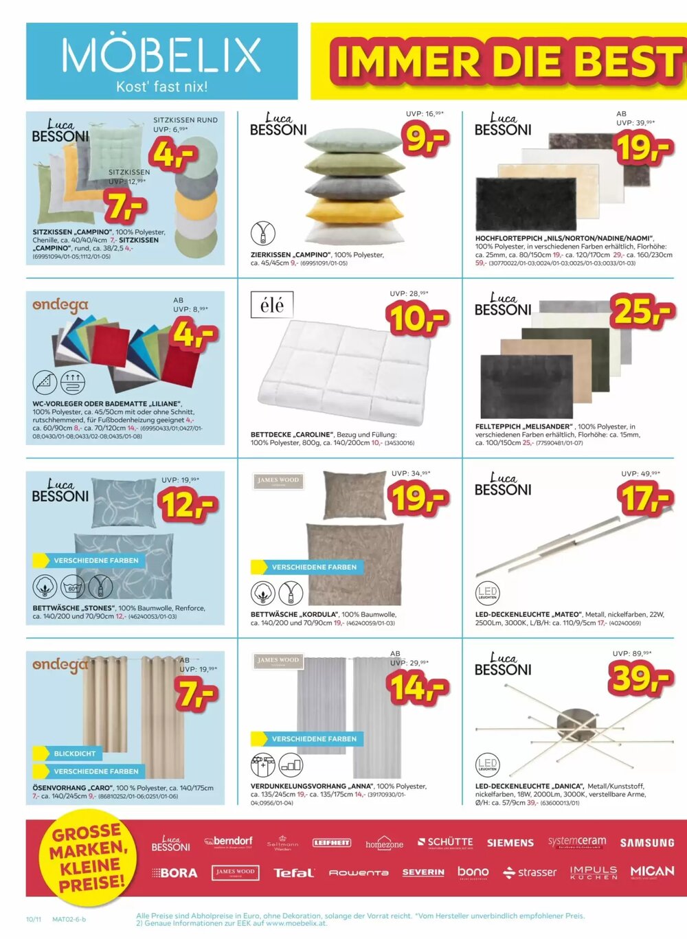 Möbelix Flugblatt (ab 10.02.2026) - Angebote und Prospekt - Seite 10
