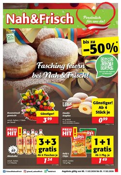 Nah&Frisch Flugblatt (ab 11.02.2026) - Angebote und Prospekt