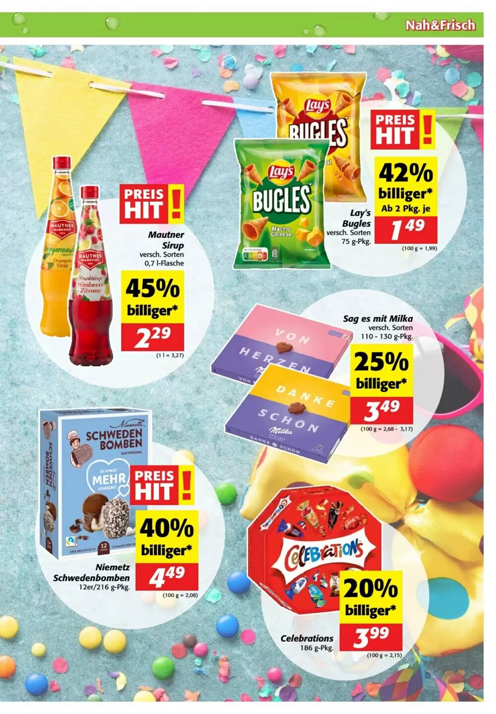 Nah&Frisch Flugblatt (ab 11.02.2026) - Angebote und Prospekt - Seite 3