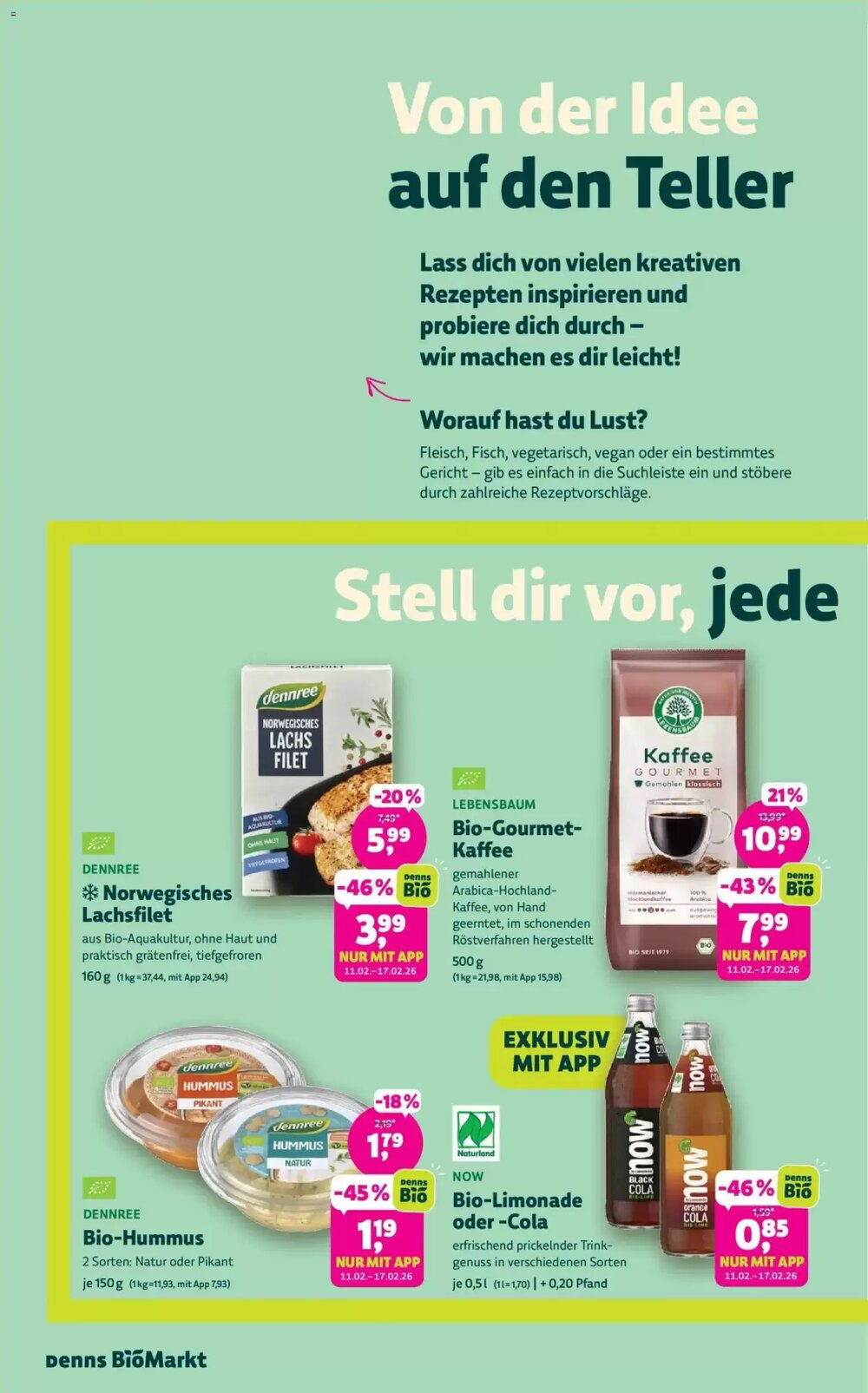 Denn's Biomarkt Flugblatt (ab 11.02.2026) - Angebote und Prospekt - Seite 2