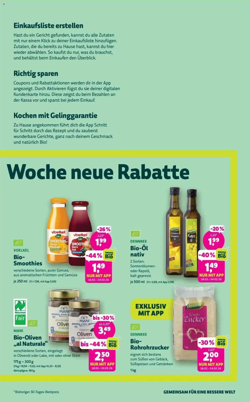 Denn's Biomarkt Flugblatt (ab 11.02.2026) - Angebote und Prospekt - Seite 3
