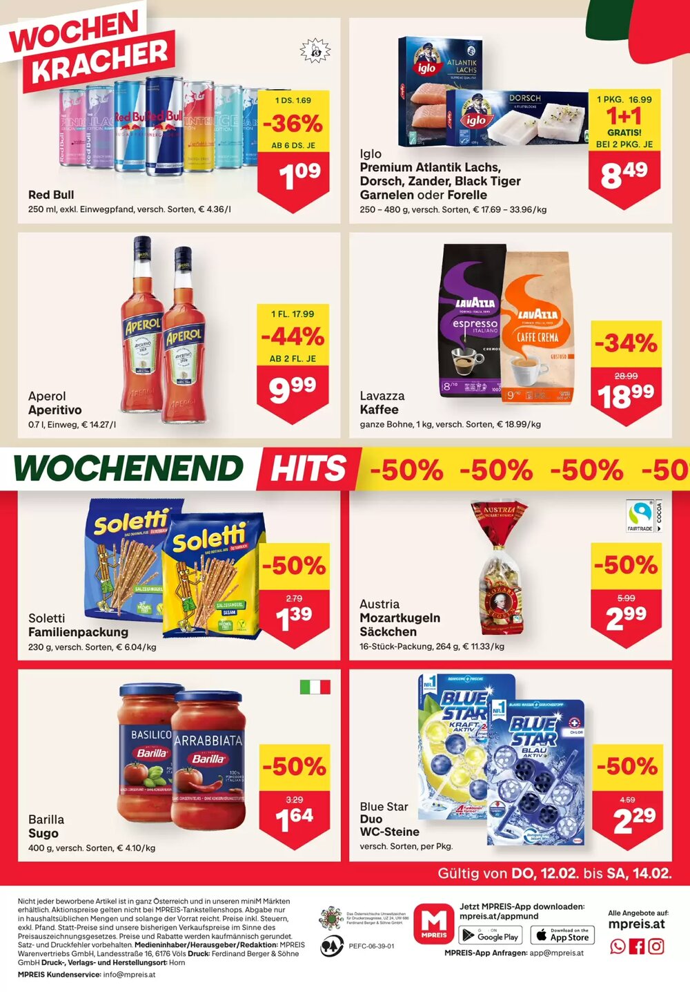 MPreis Flugblatt (ab 12.02.2026) - Angebote und Prospekt - Seite 12