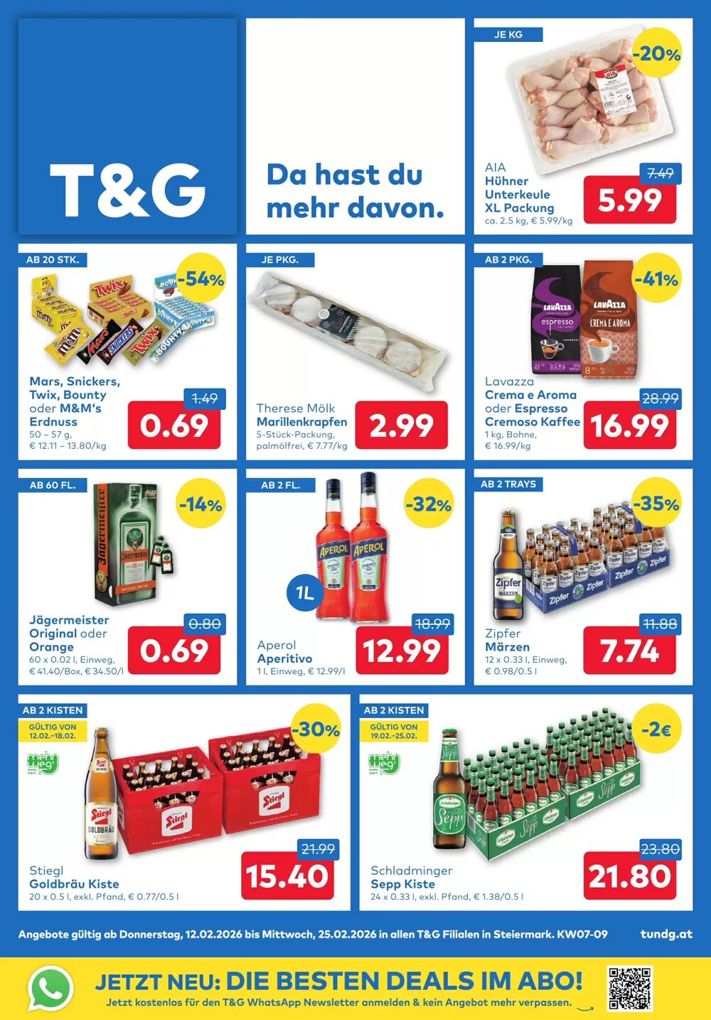 T&G Flugblatt (ab 12.02.2026) - Angebote und Prospekt - Seite 1