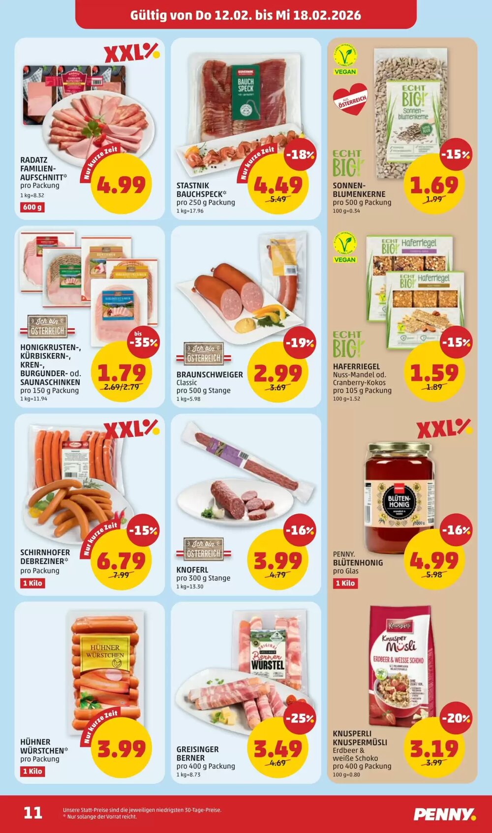PENNY Flugblatt (ab 12.02.2026) - Angebote und Prospekt - Seite 11