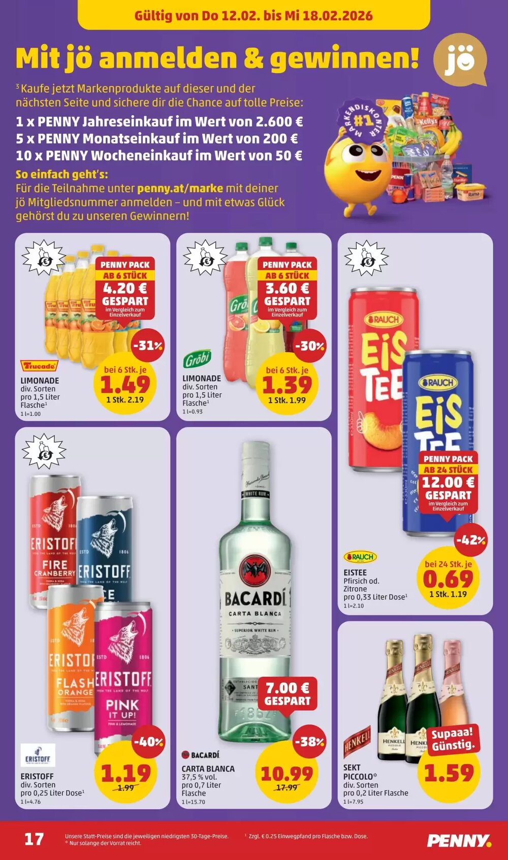 PENNY Flugblatt (ab 12.02.2026) - Angebote und Prospekt - Seite 17