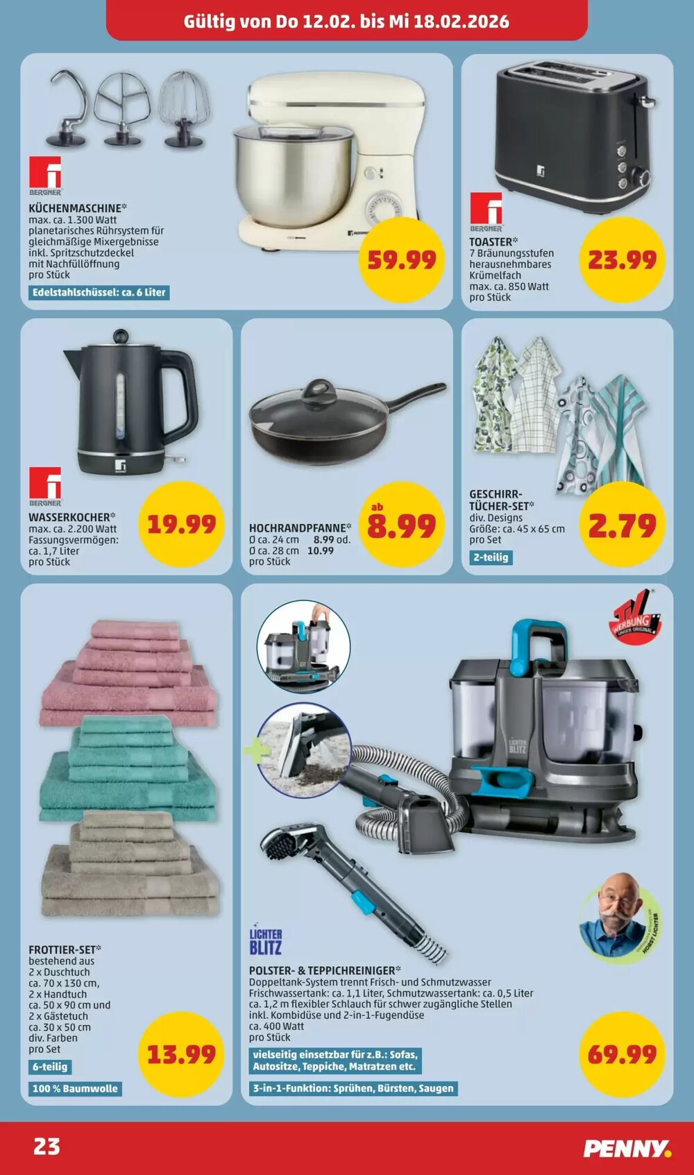 PENNY Flugblatt (ab 12.02.2026) - Angebote und Prospekt - Seite 23