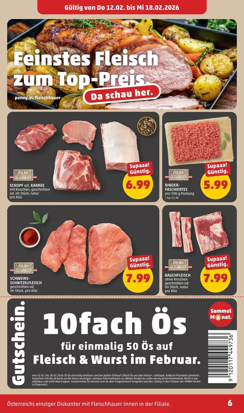 PENNY Flugblatt (ab 12.02.2026) - Angebote und Prospekt - Seite 6