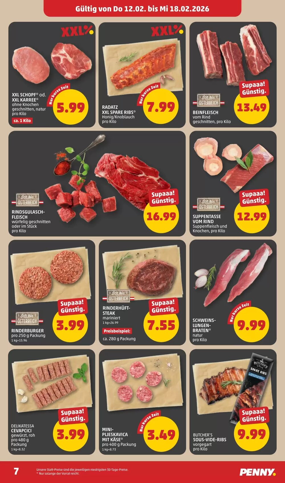 PENNY Flugblatt (ab 12.02.2026) - Angebote und Prospekt - Seite 7