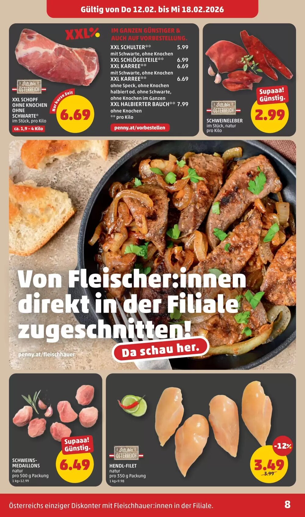 PENNY Flugblatt (ab 12.02.2026) - Angebote und Prospekt - Seite 8
