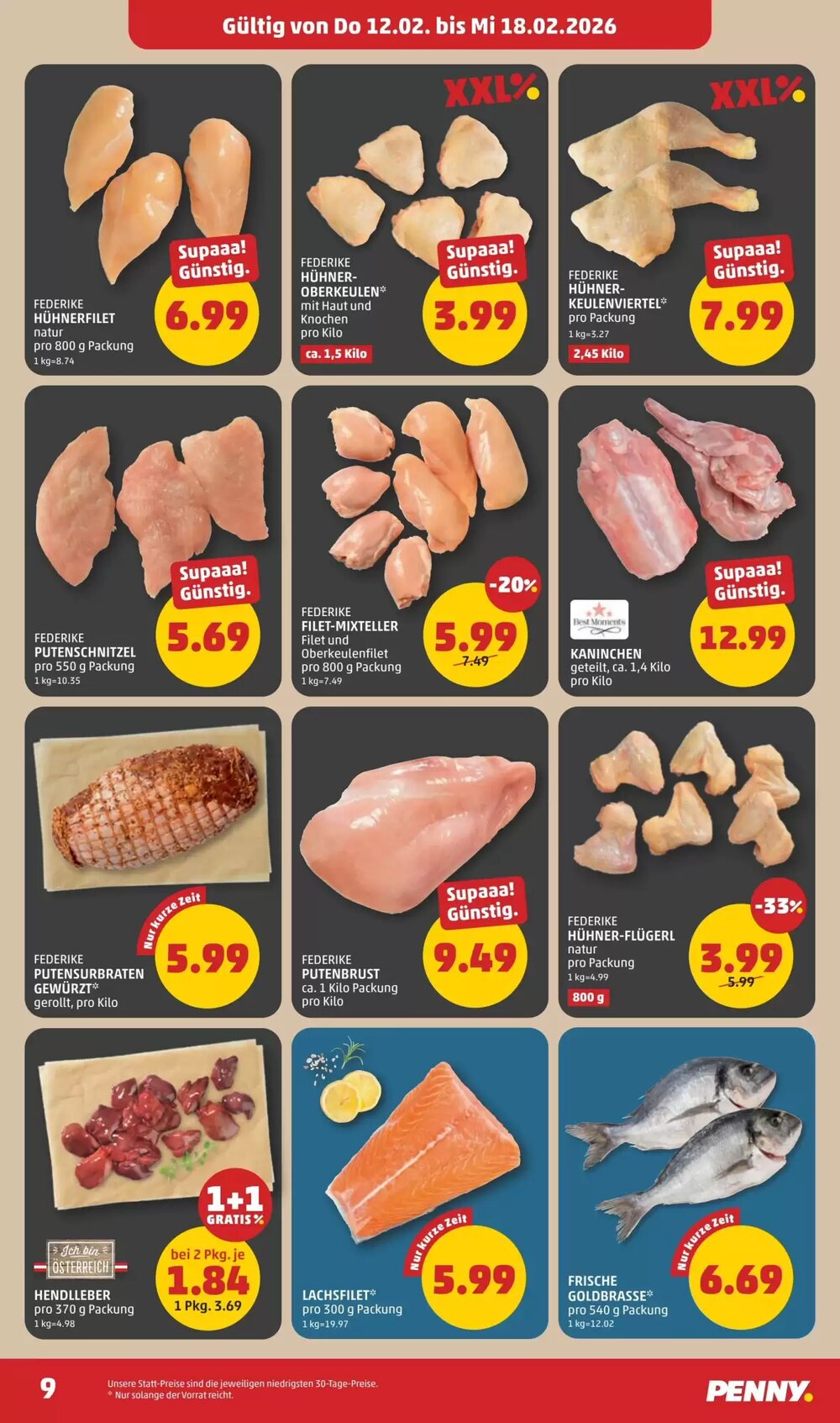 PENNY Flugblatt (ab 12.02.2026) - Angebote und Prospekt - Seite 9