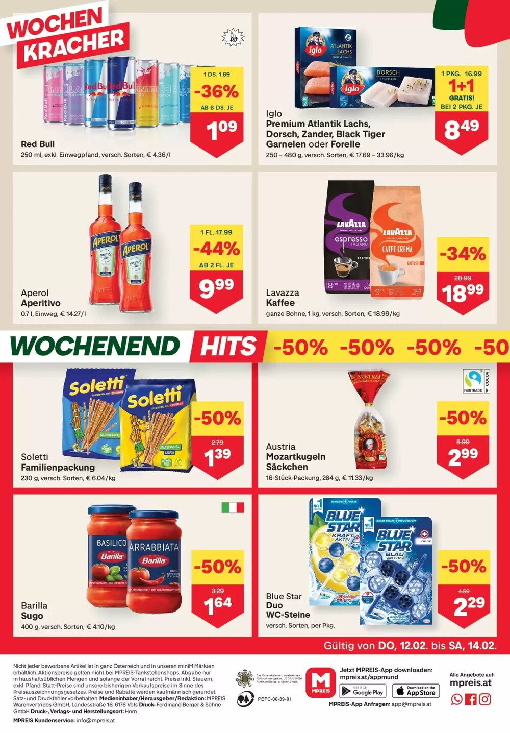MPreis Flugblatt (ab 12.02.2026) - Angebote und Prospekt - Seite 12