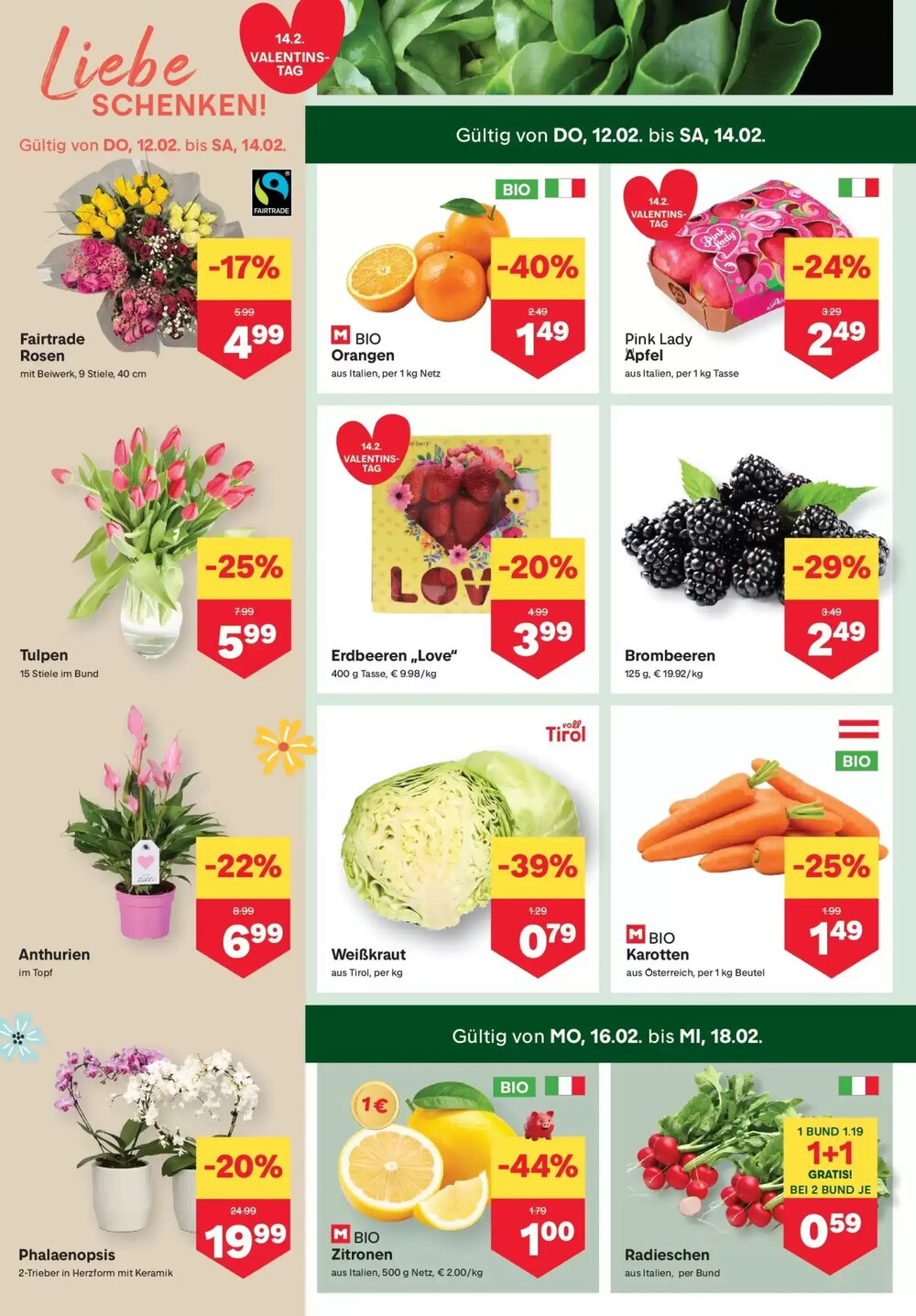 MPreis Flugblatt (ab 12.02.2026) - Angebote und Prospekt - Seite 2