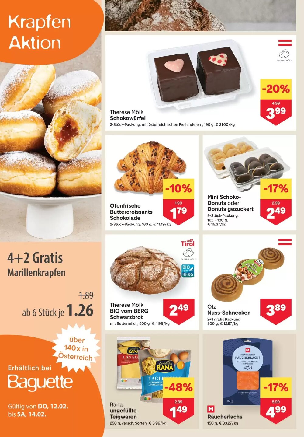 MPreis Flugblatt (ab 12.02.2026) - Angebote und Prospekt - Seite 4