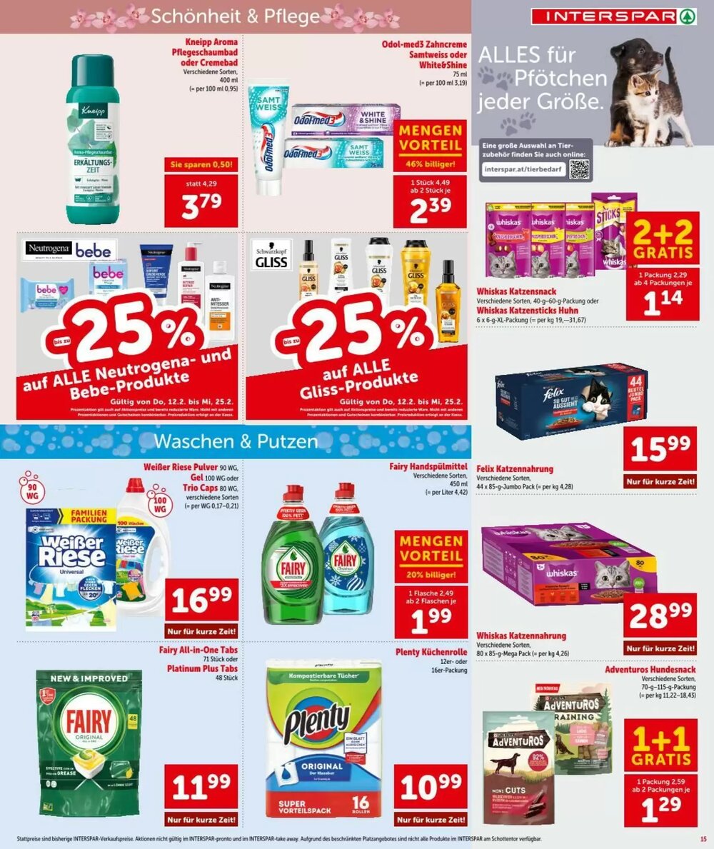 Interspar Flugblatt (ab 12.02.2026) - Angebote und Prospekt - Seite 15