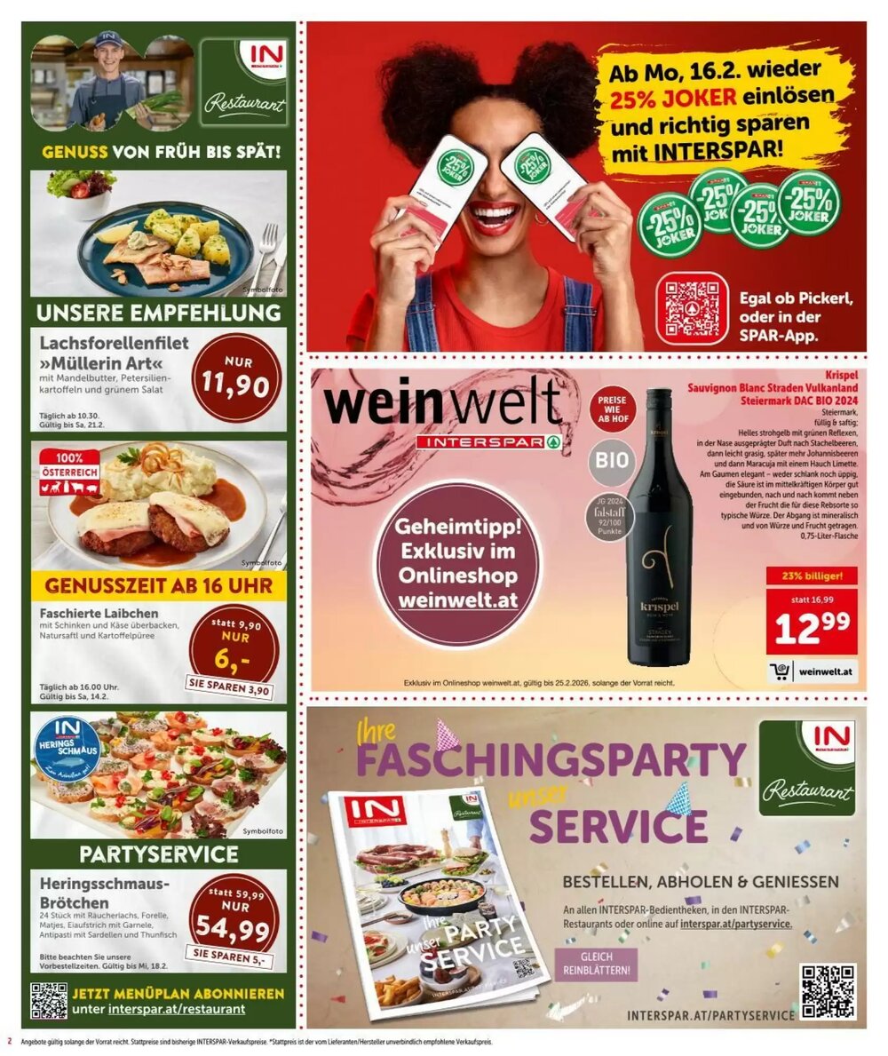 Interspar Flugblatt (ab 12.02.2026) - Angebote und Prospekt - Seite 2