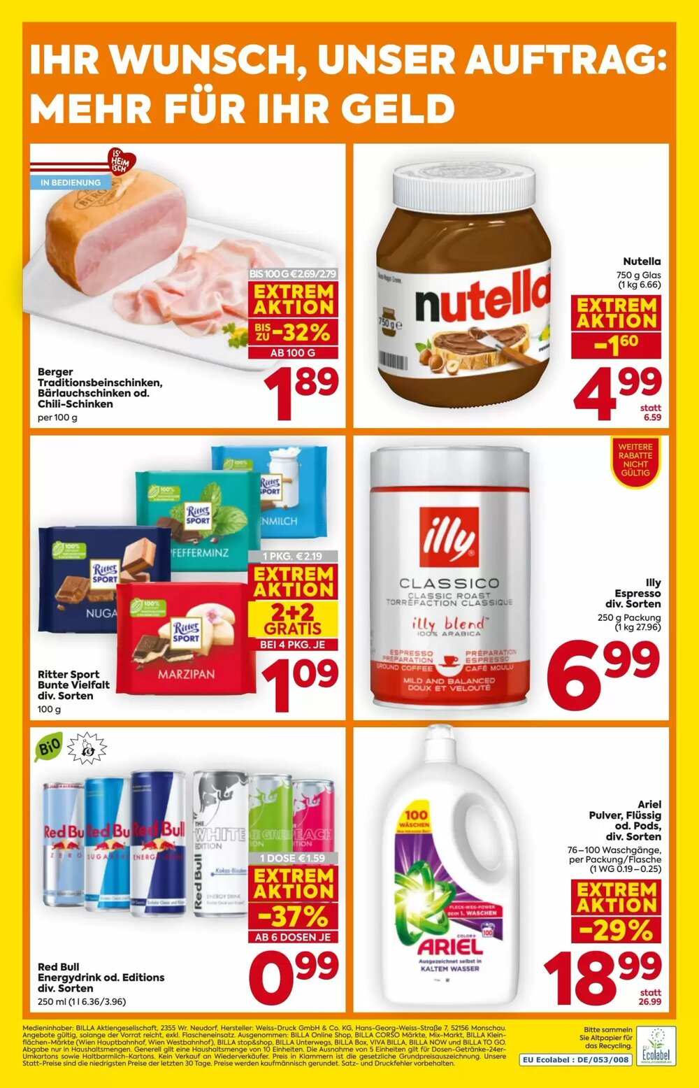 Billa Flugblatt (ab 12.02.2026) - Angebote und Prospekt - Seite 20