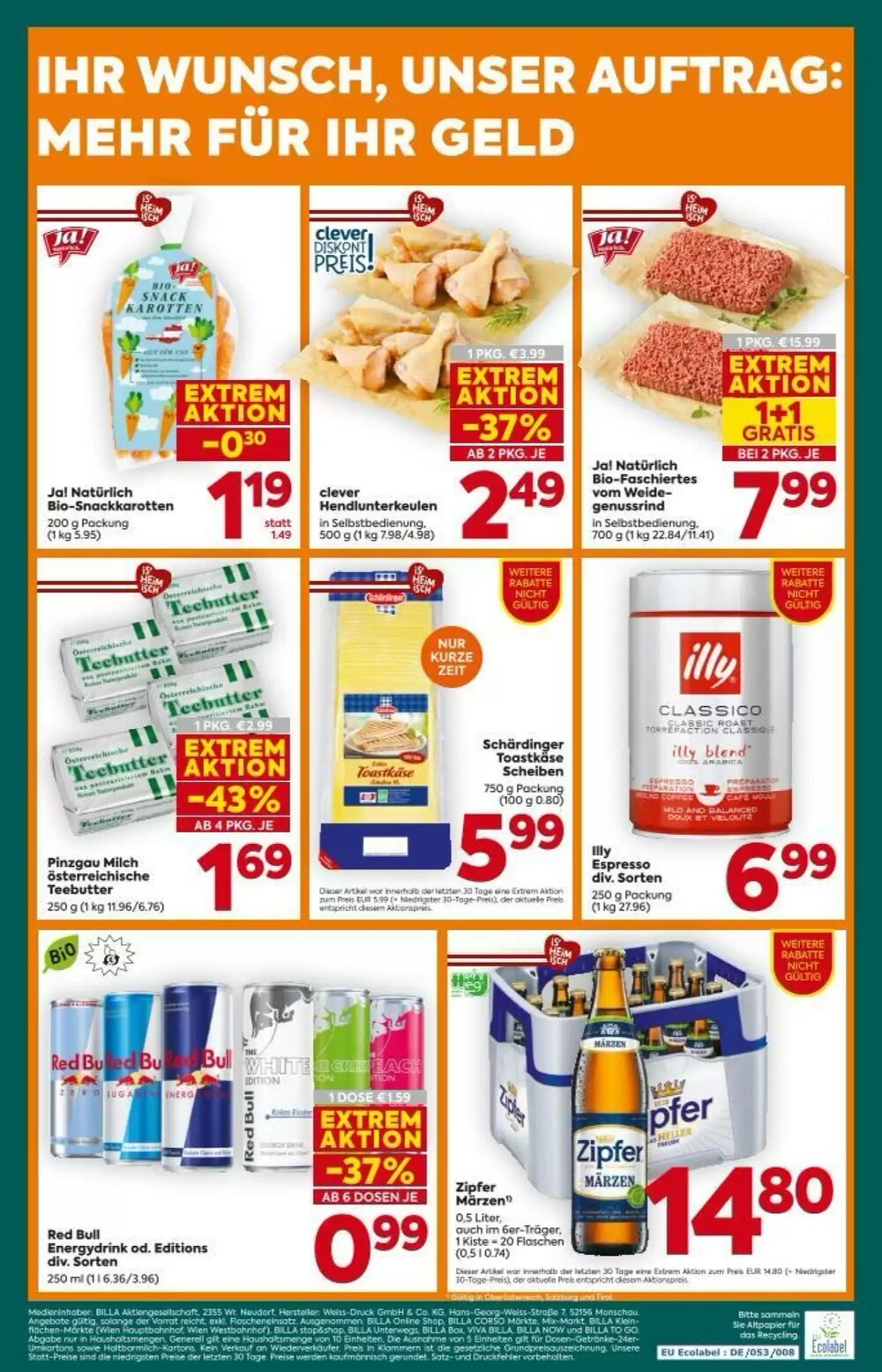 Billa Flugblatt (ab 12.02.2026) - Angebote und Prospekt - Seite 20