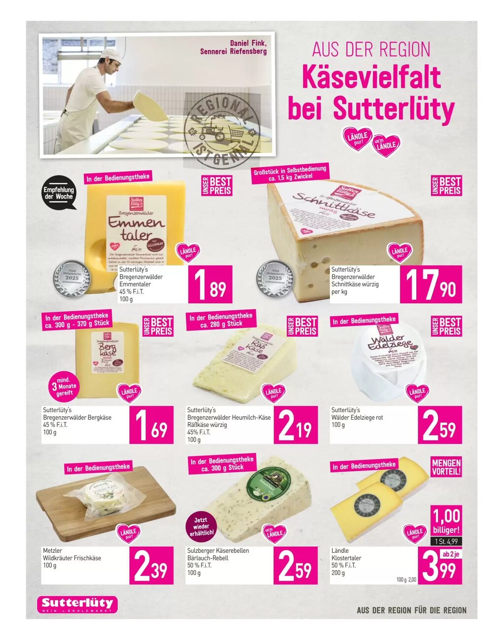 Sutterlüty Flugblatt (ab 12.02.2026) - Angebote und Prospekt - Seite 14