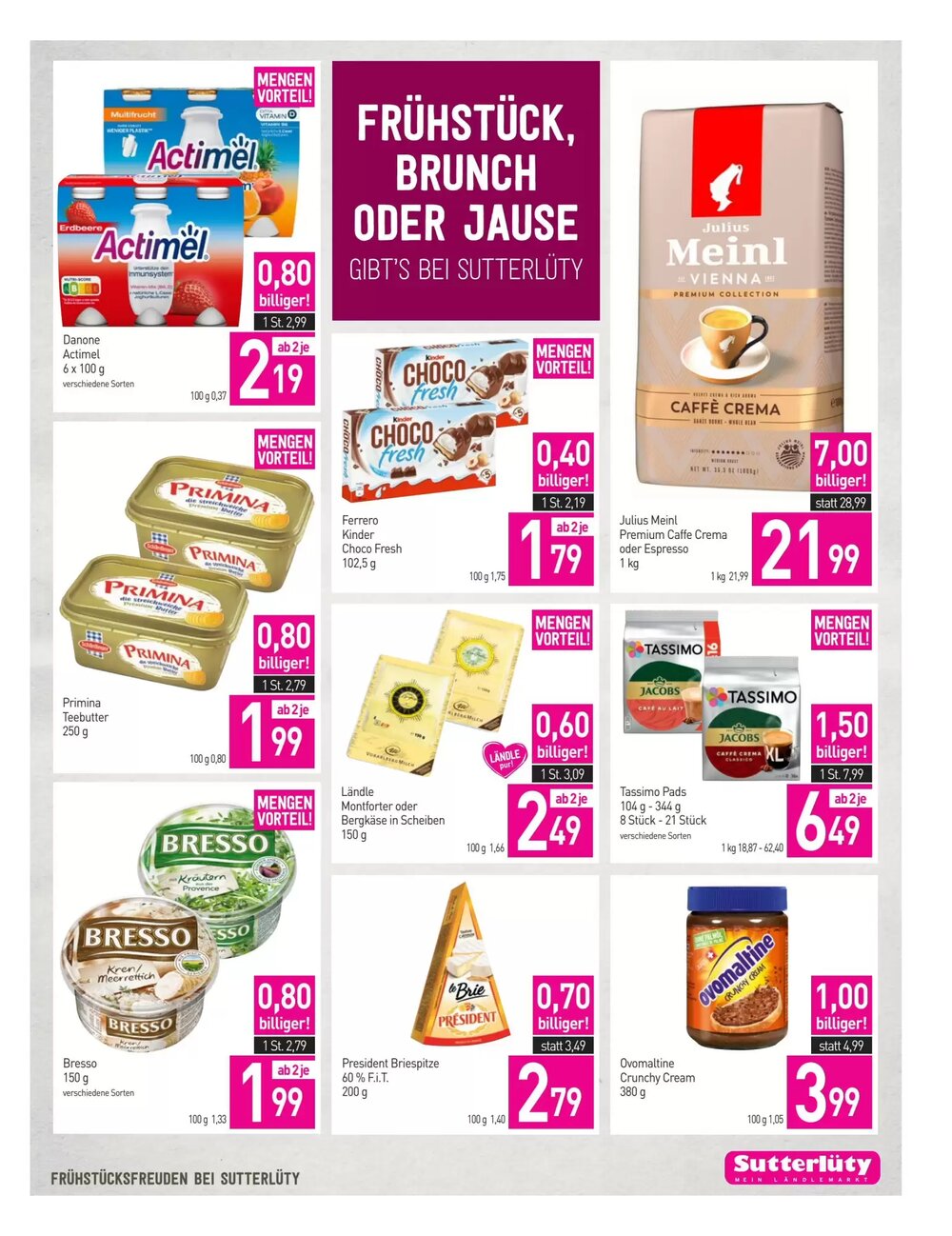 Sutterlüty Flugblatt (ab 12.02.2026) - Angebote und Prospekt - Seite 15