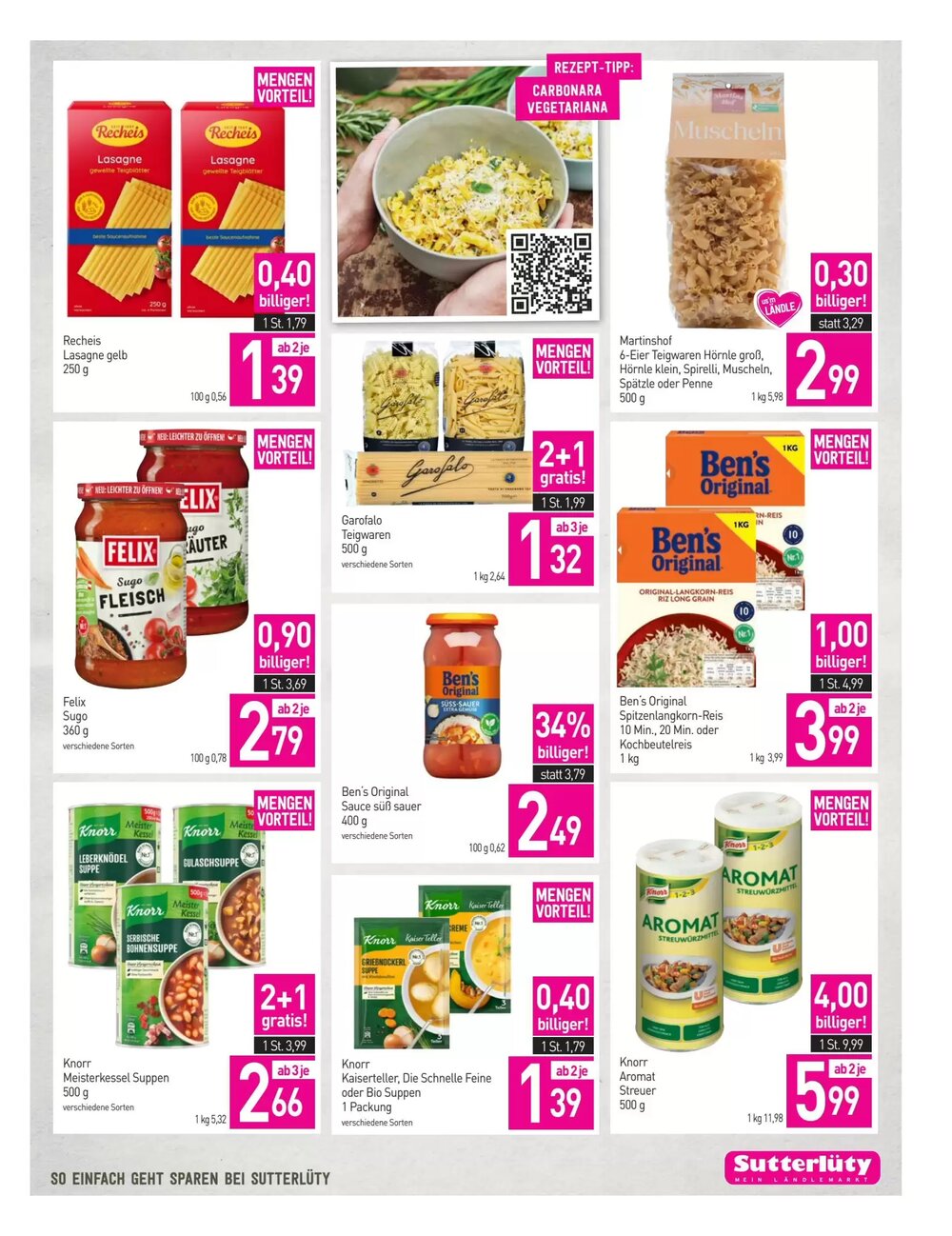 Sutterlüty Flugblatt (ab 12.02.2026) - Angebote und Prospekt - Seite 21