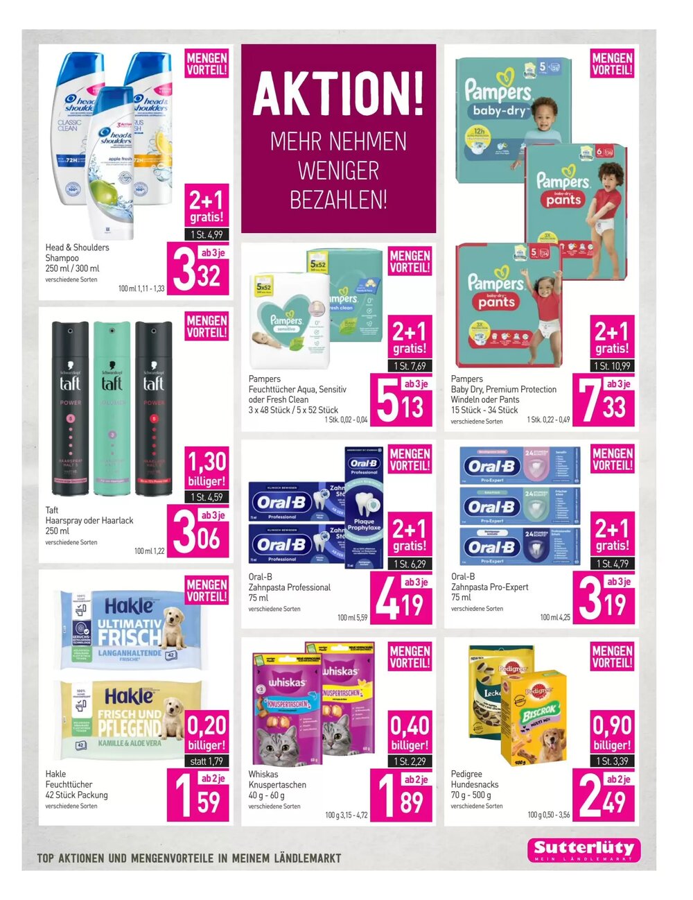 Sutterlüty Flugblatt (ab 12.02.2026) - Angebote und Prospekt - Seite 23