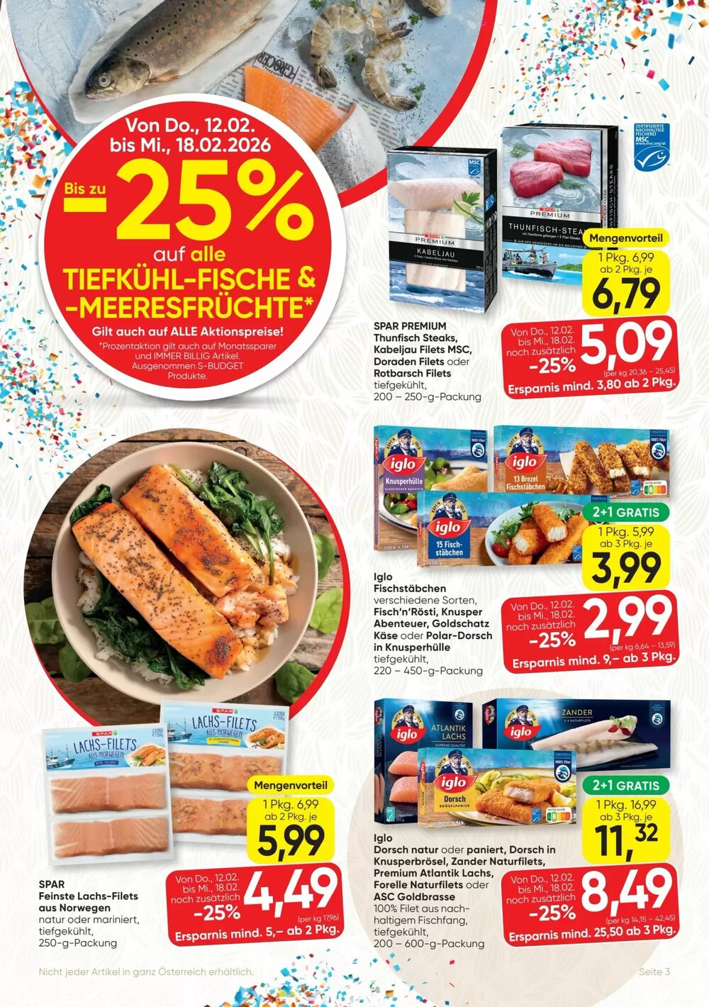 SPAR Gourmet Flugblatt (ab 12.02.2026) - Angebote und Prospekt - Seite 3