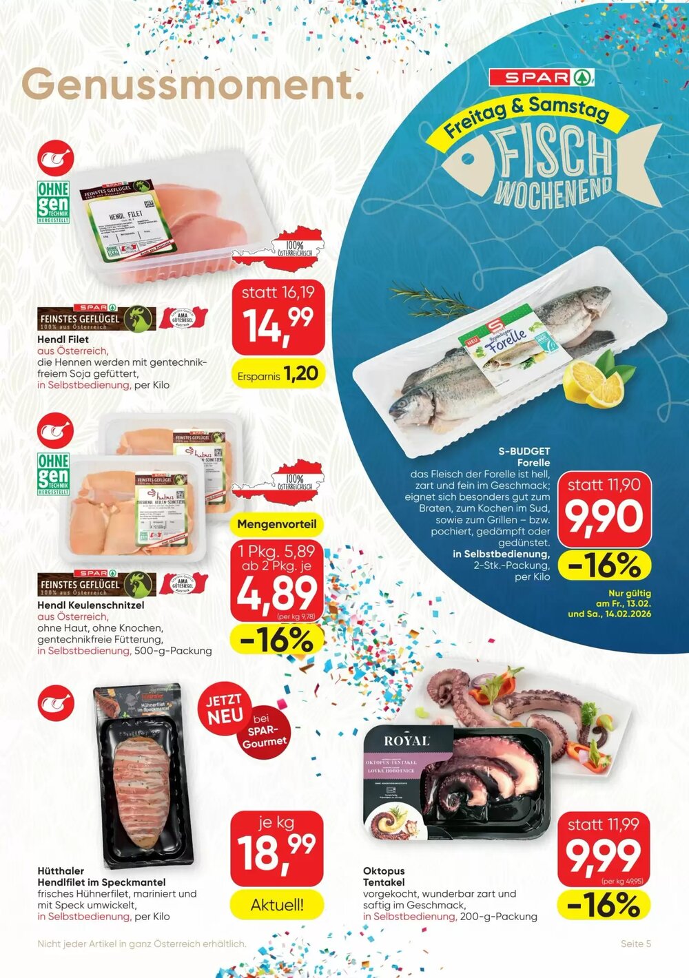 SPAR Gourmet Flugblatt (ab 12.02.2026) - Angebote und Prospekt - Seite 5