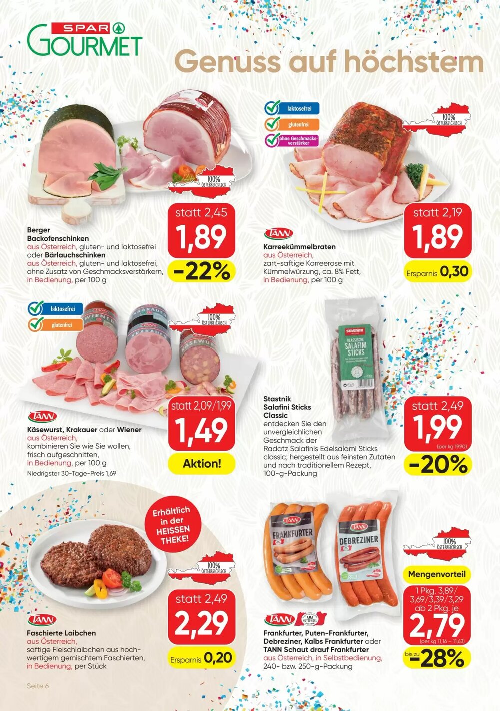 SPAR Gourmet Flugblatt (ab 12.02.2026) - Angebote und Prospekt - Seite 6