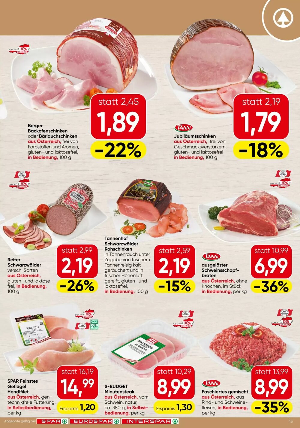 Spar Flugblatt (ab 12.02.2026) - Angebote und Prospekt - Seite 15