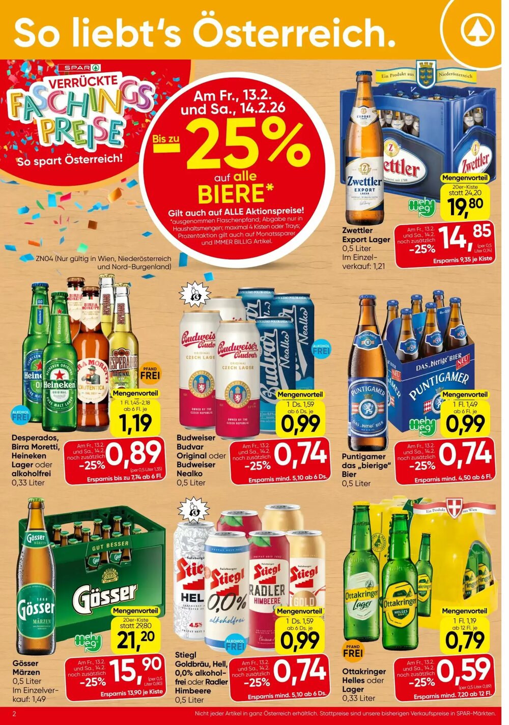 Spar Flugblatt (ab 12.02.2026) - Angebote und Prospekt - Seite 2