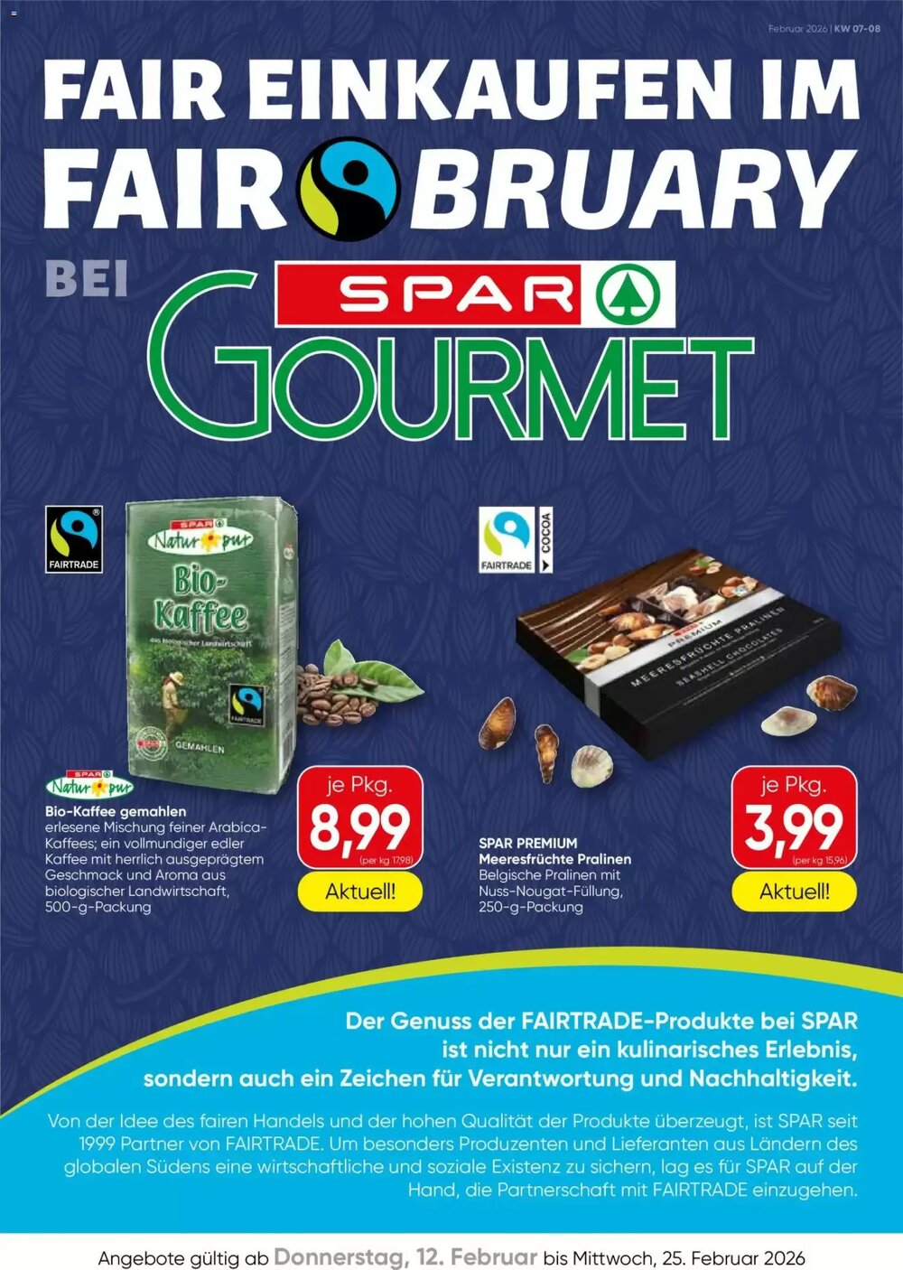 SPAR Gourmet Flugblatt (ab 12.02.2026) - Angebote und Prospekt - Seite 1