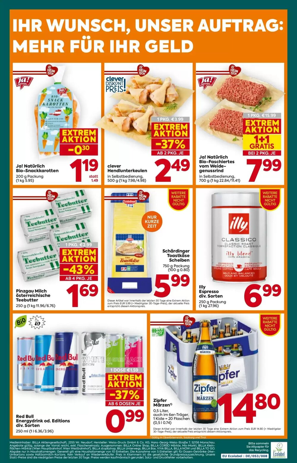 Billa Flugblatt (ab 12.02.2026) - Angebote und Prospekt - Seite 20