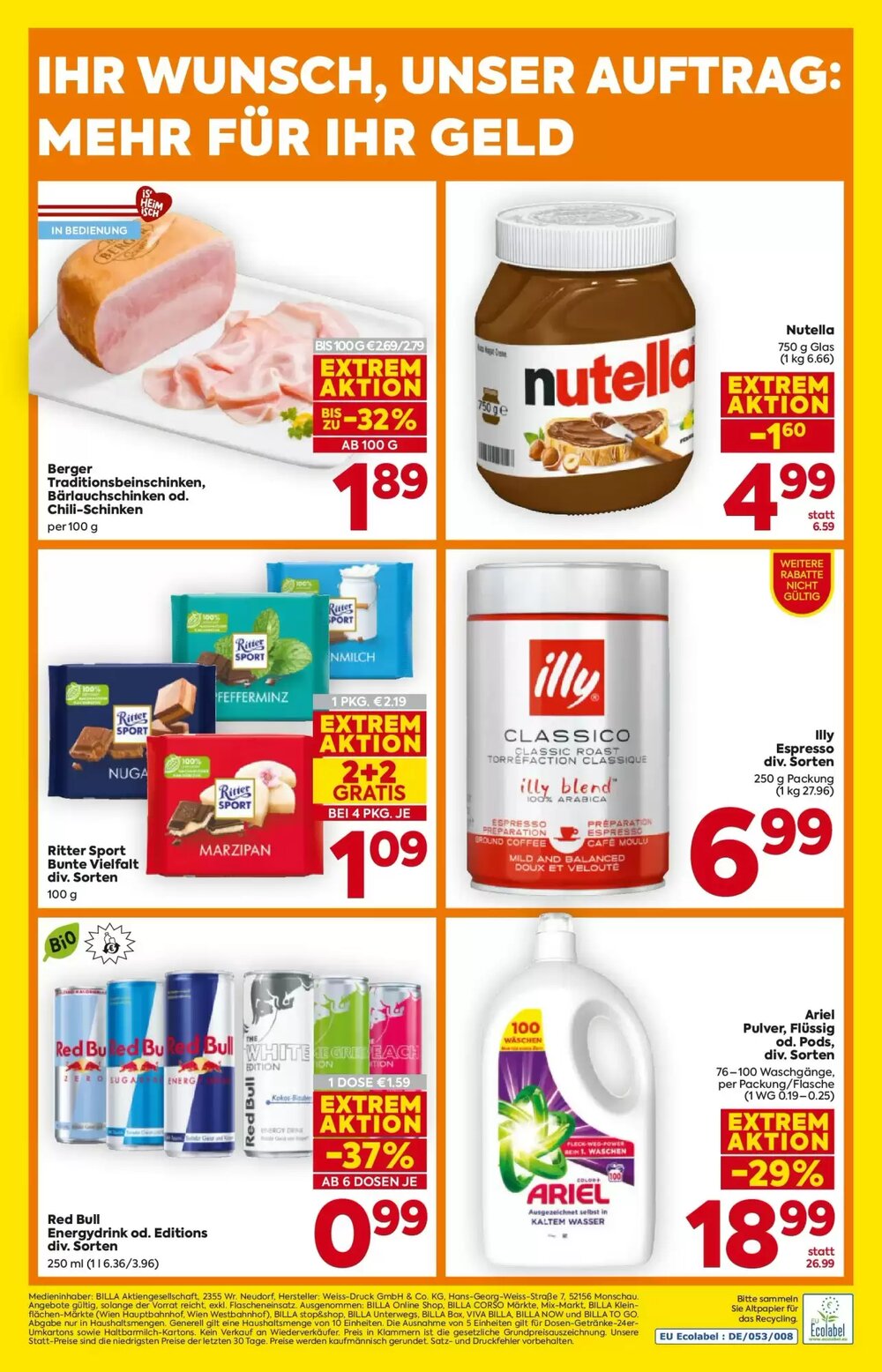 Billa Flugblatt (ab 12.02.2026) - Angebote und Prospekt - Seite 20