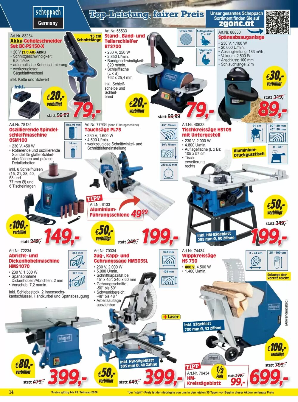 Zgonc Flugblatt (ab 12.02.2026) - Angebote und Prospekt - Seite 14