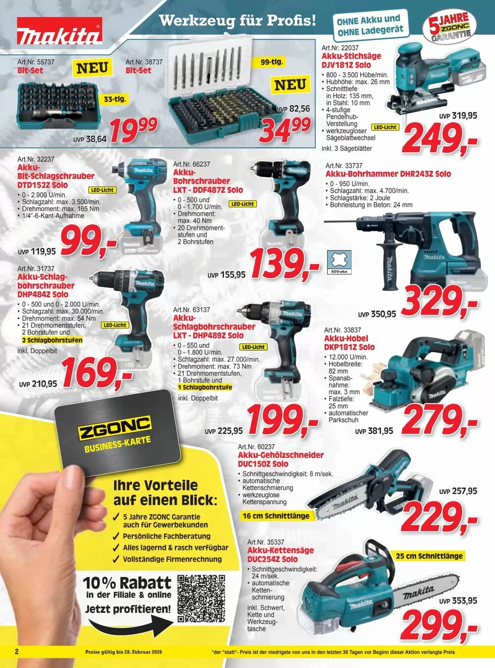 Zgonc Flugblatt (ab 12.02.2026) - Angebote und Prospekt - Seite 2